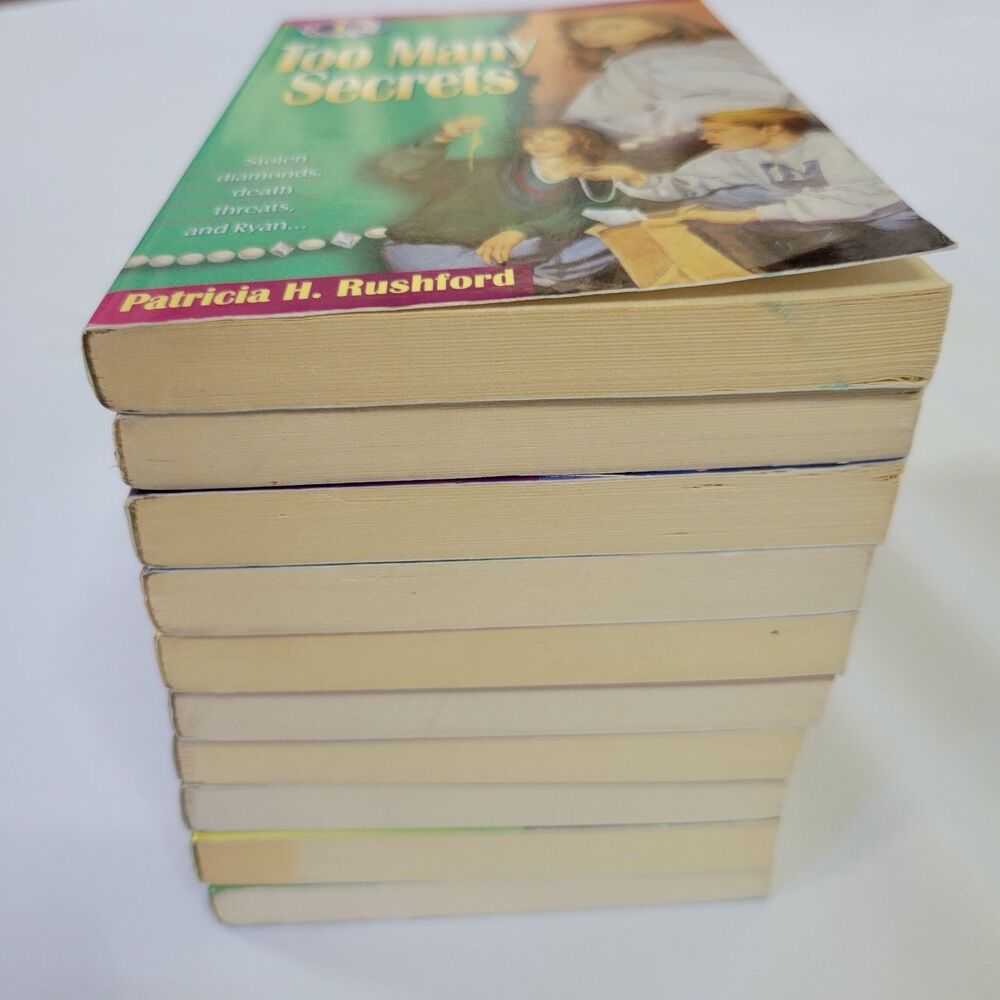 Vtg 90s Lot 10 Jennie McGrady Mystery Books Patricia Rushford Secrets Deceived - Picture 6 of 16